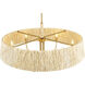 Hellia 6 Light 36 inch Legacy Brass Pendant Ceiling Light