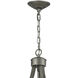 Renaissance Invention 6 Light 30 inch Weathered Zinc Chandelier Ceiling Light
