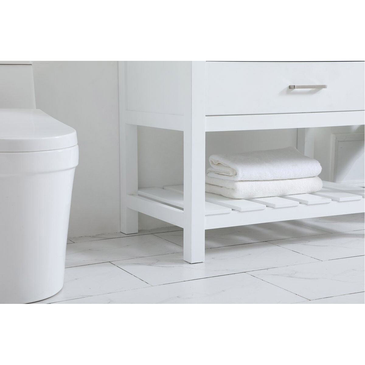 Clement 36 X 22 X 34 inch White Bathroom Vanity Cabinet