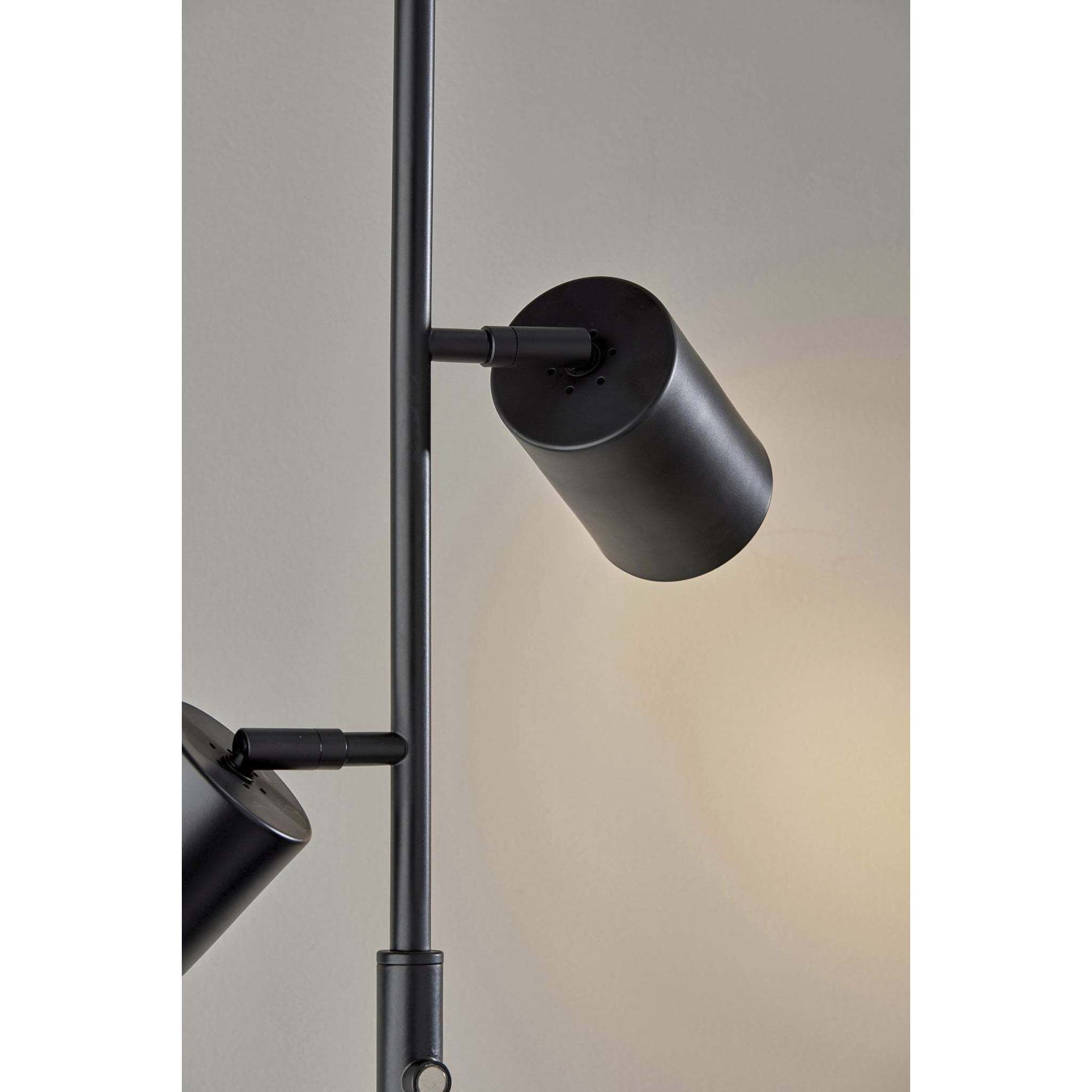 Rutherford 64 inch 5.00 watt Black Tree Floor Lamp Portable Light