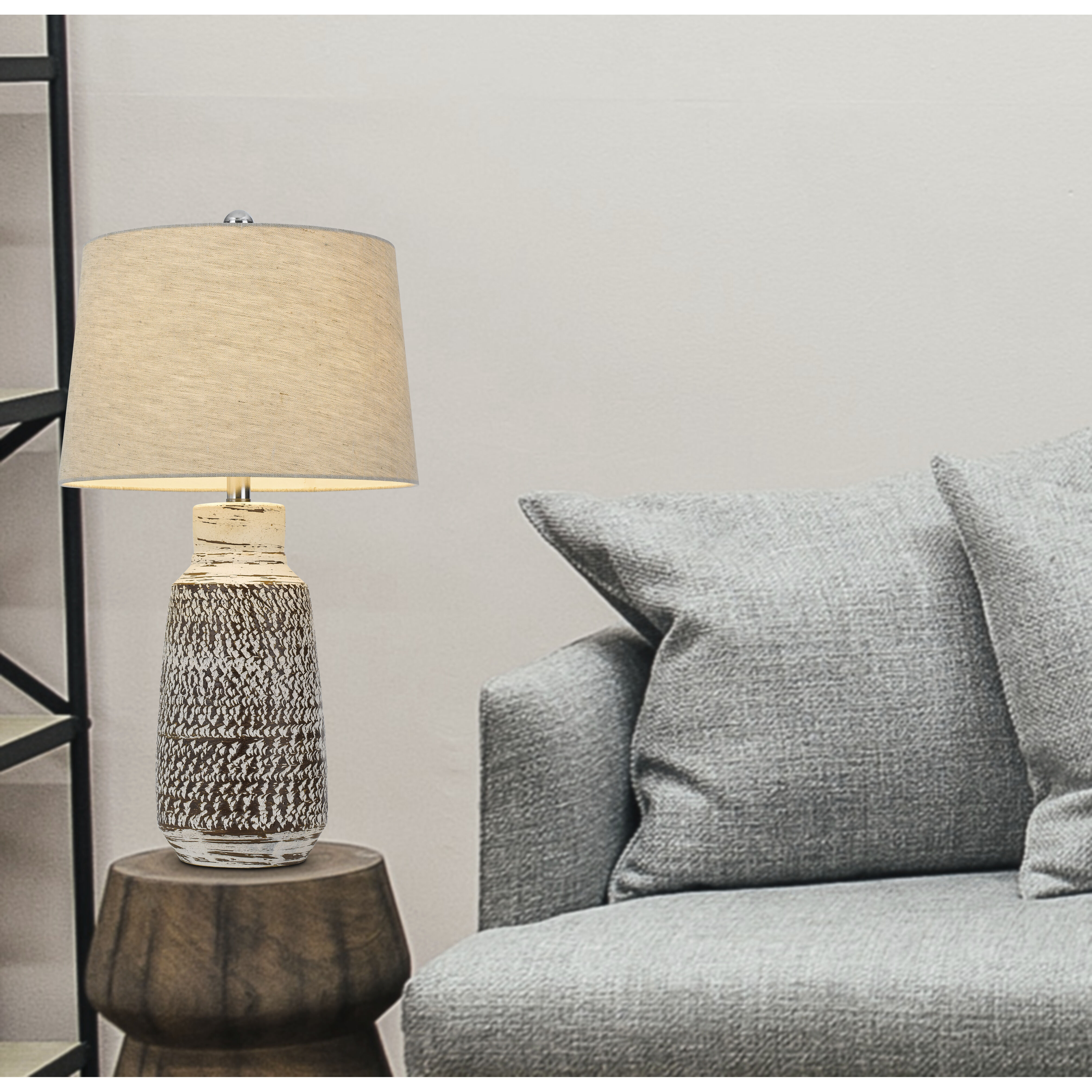 Scottsboro 27 inch 150.00 watt Terra Cotta Lamp Set Portable Light