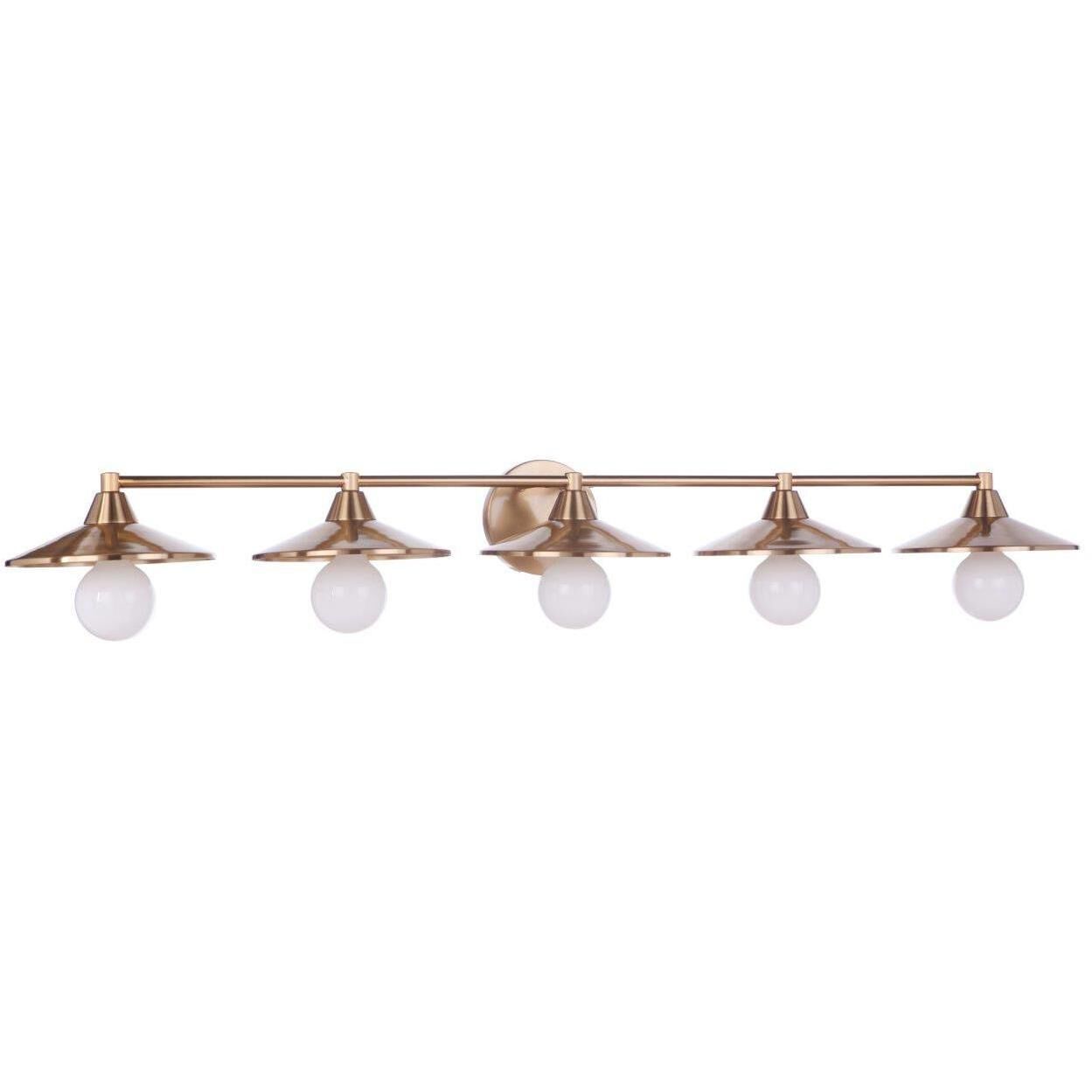 Isaac 5 Light 46.00 inch Bathroom Vanity Light