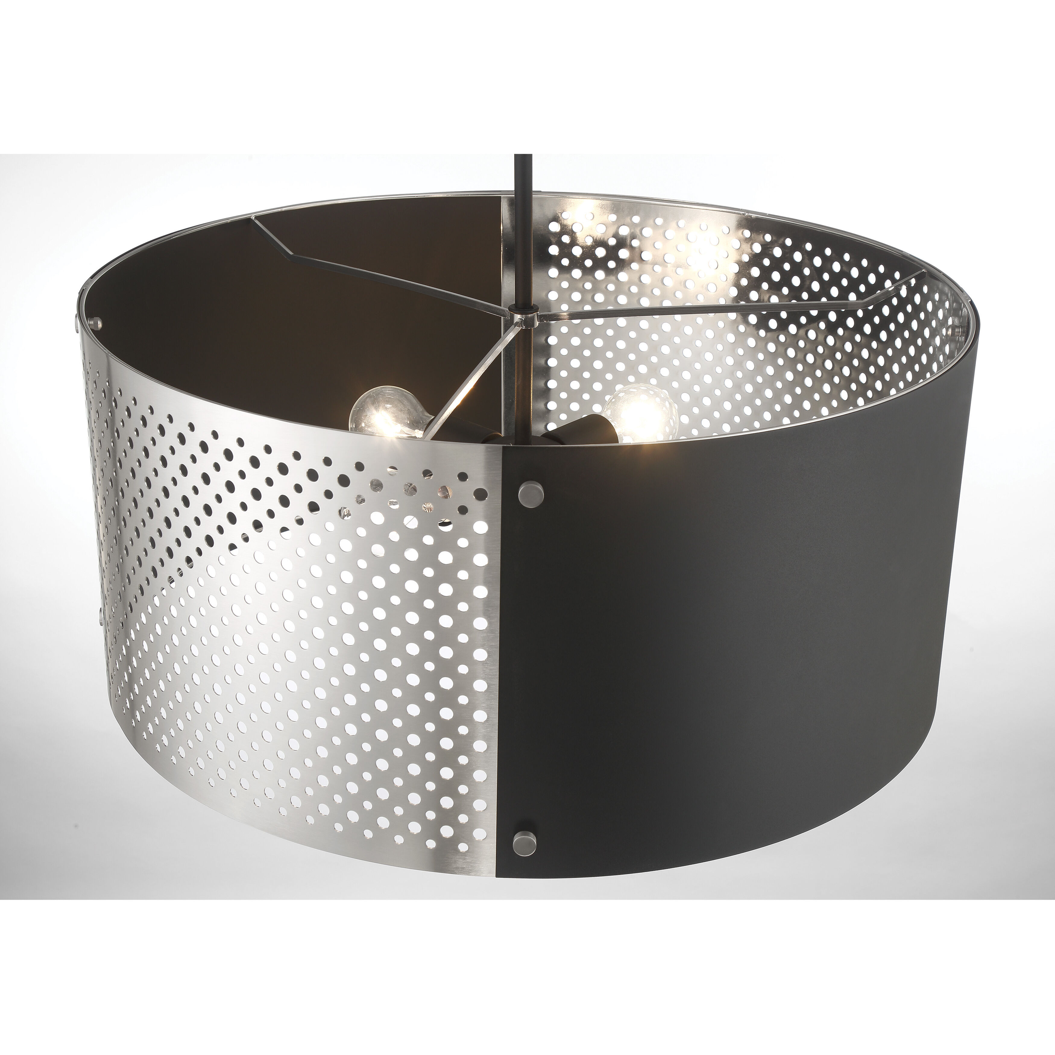 Noho 4 Light 24.5 inch Brushed Nickel W/ Sand Coal Pendant Ceiling Light