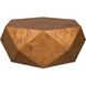 Hughes 40 X 16 inch Caramel-Toned Poplar Burl Veneer Coffee Table