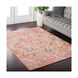 Germili 65 X 47 inch Pale Pink/Pale Blue/Tan/Saffron Rugs, Polyester