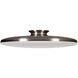 Skye LED 19 inch Satin Nickel Flush Mount Ceiling Light