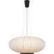 Barbara Barry Moon 1 Light 36 inch Bronze Hanging Shade Ceiling Light, Large