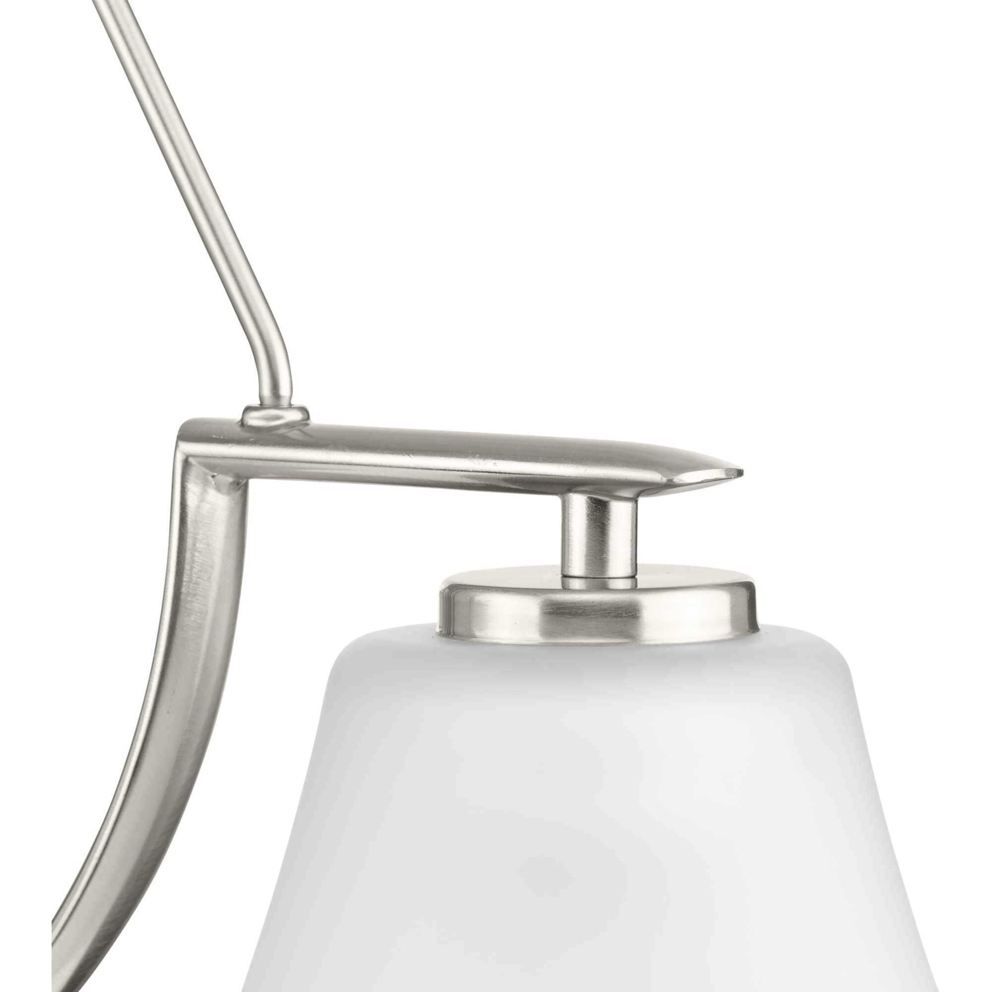 Annette St 3 Light 23 inch Brushed Nickel Chandelier Ceiling Light