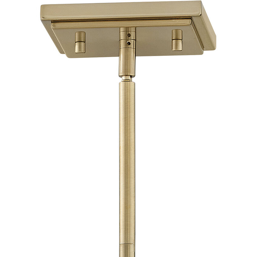 Lisa McDennon Aros 12 Light 20 inch Black with Warm Brass Indoor Chandelier Ceiling Light