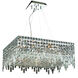 Maxime 12 Light 24 inch Chrome Dining Chandelier Ceiling Light in Royal Cut