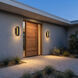 Lakemont LED 4.5 inch Textured Black Outdoor Wall Lantern