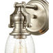 Chadwick Vanity Light Wall Light in Satin Nickel
