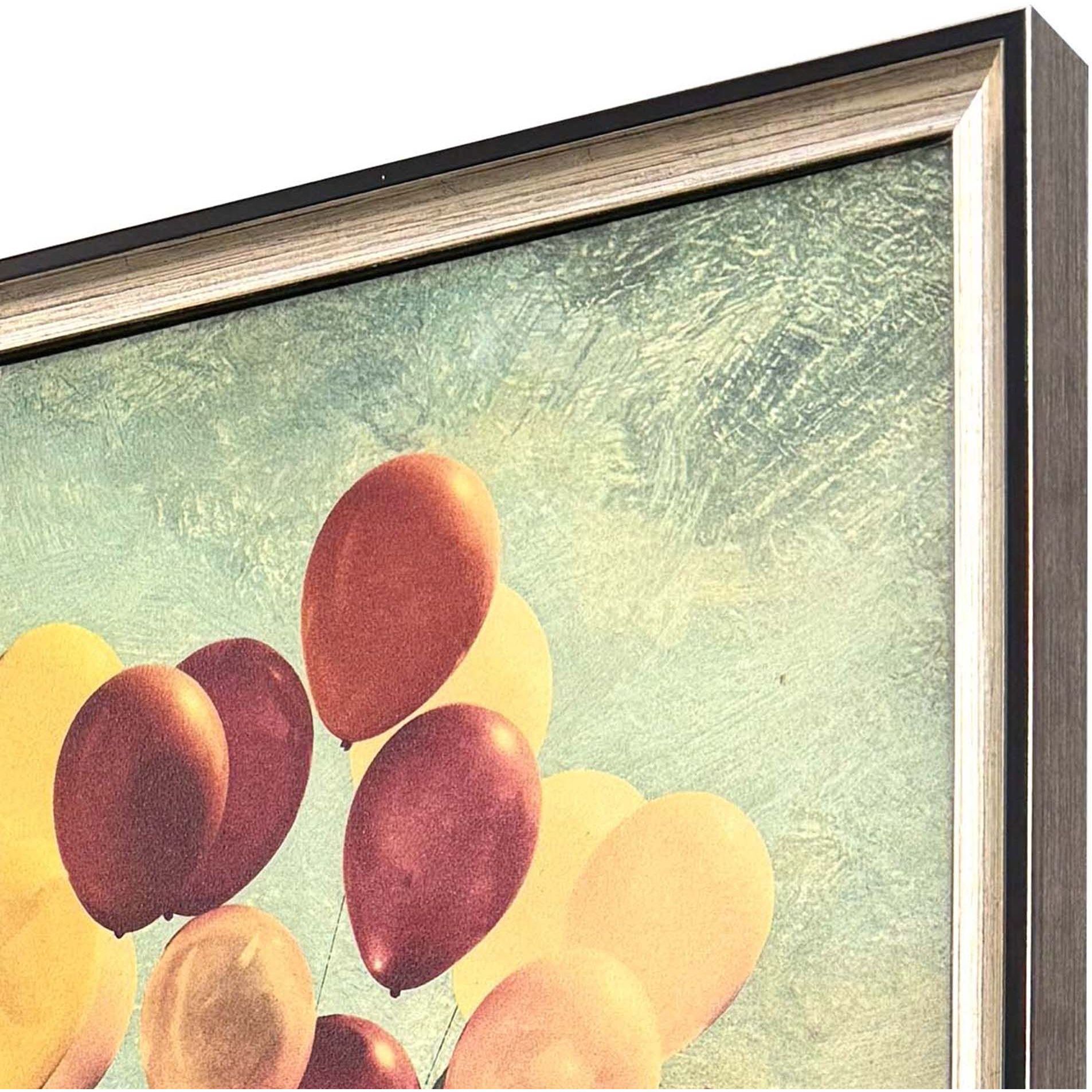 Pop View From Above 31 X 21 inch Non-Glass Framed Art, Propac