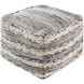 Kimba Black/Cream Pouf