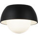 Watson LED 9 inch Matte Black Wall Sconce Wall Light