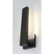 Carta LED 17.75 inch Black Outdoor Wall Sconce