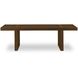 Fletcher 50 X 32.25 inch Brown Outdoor Coffee Table