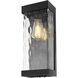 Thompson 1 Light 16 inch Black Outdoor Wall Sconce