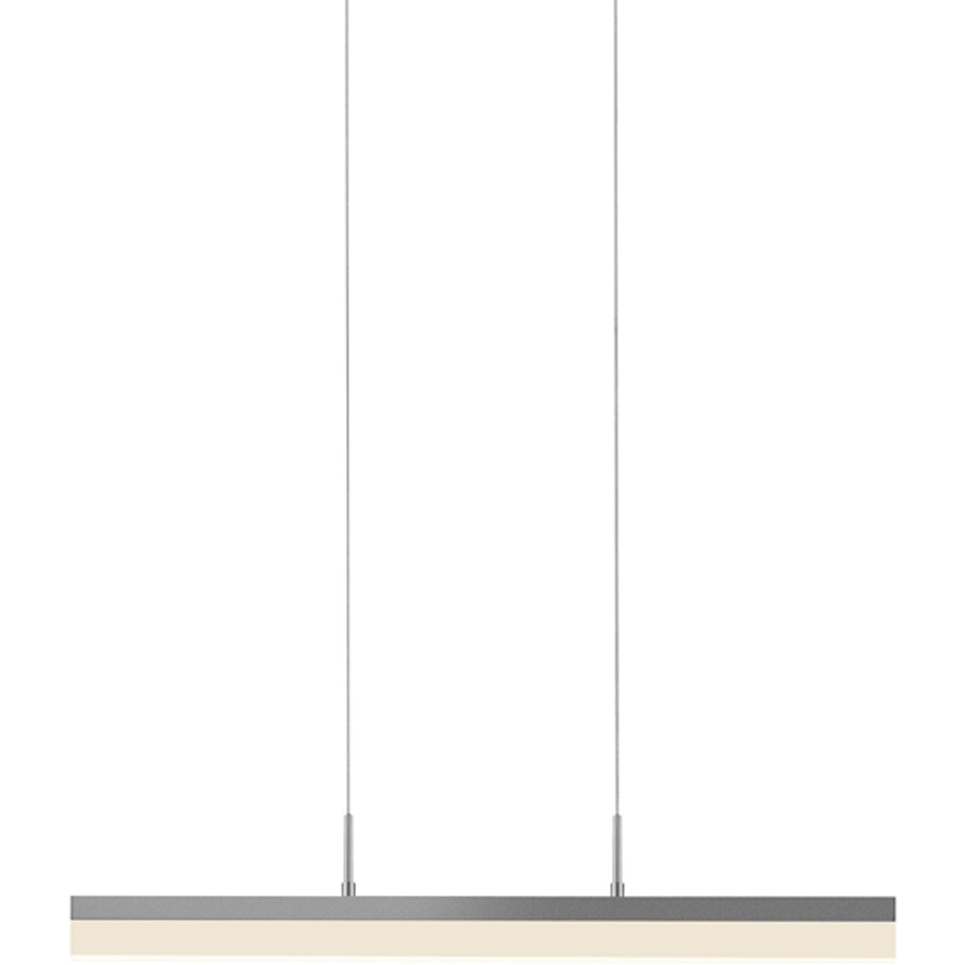 Stiletto LED 24.25 inch Bright Satin Aluminum Pendant Ceiling Light