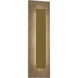 Abby LED 30 inch Painted Antique Brass Outdoor Wall Sconce