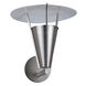 Signature Outdoor Wall Light in Brushed Nickel