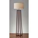 Quinn 60 inch 150.00 watt Walnut Floor Lamp Portable Light