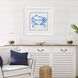 Indigo Ocean Blue Framed Art, Propac