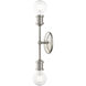Lansdale 2 Light 5 inch Brushed Nickel Vanity Sconce Wall Light