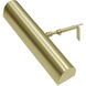 Classic Traditional 80 watt 14 inch Satin Brass Picture Light Wall Light