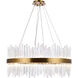 Dallas 18 Light 32 inch Gold Chandelier Ceiling Light 