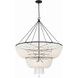 Rylee 15 Light 48.5 inch Matte Black Chandelier Ceiling Light