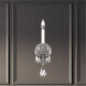 Hamilton Nouveau 1 Light 7.5 inch Polished Silver Wall Sconce Wall Light