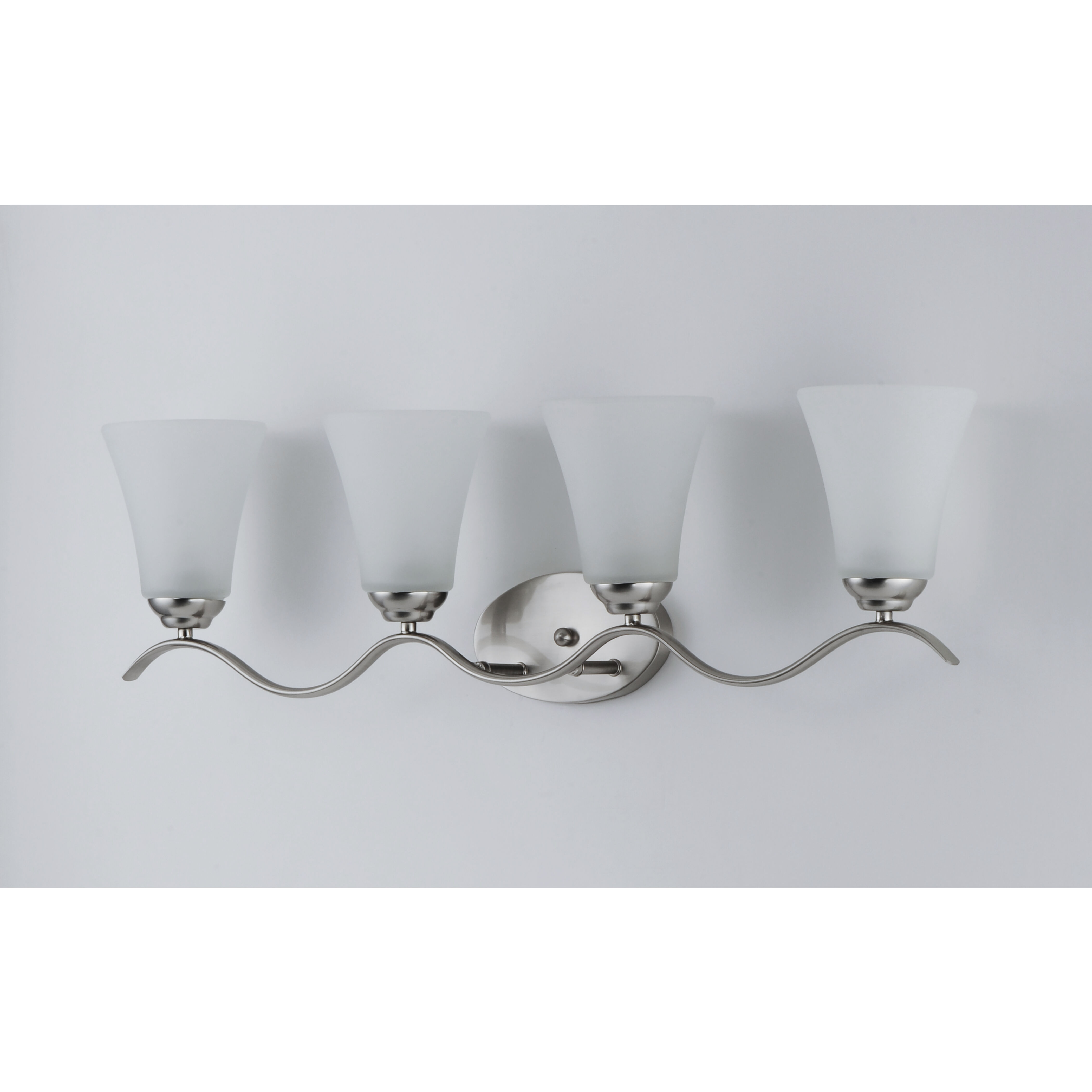 Vital 4 Light 32 inch Satin Nickel Bath Vanity Wall Light