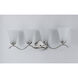 Vital 4 Light 32 inch Satin Nickel Bath Vanity Wall Light