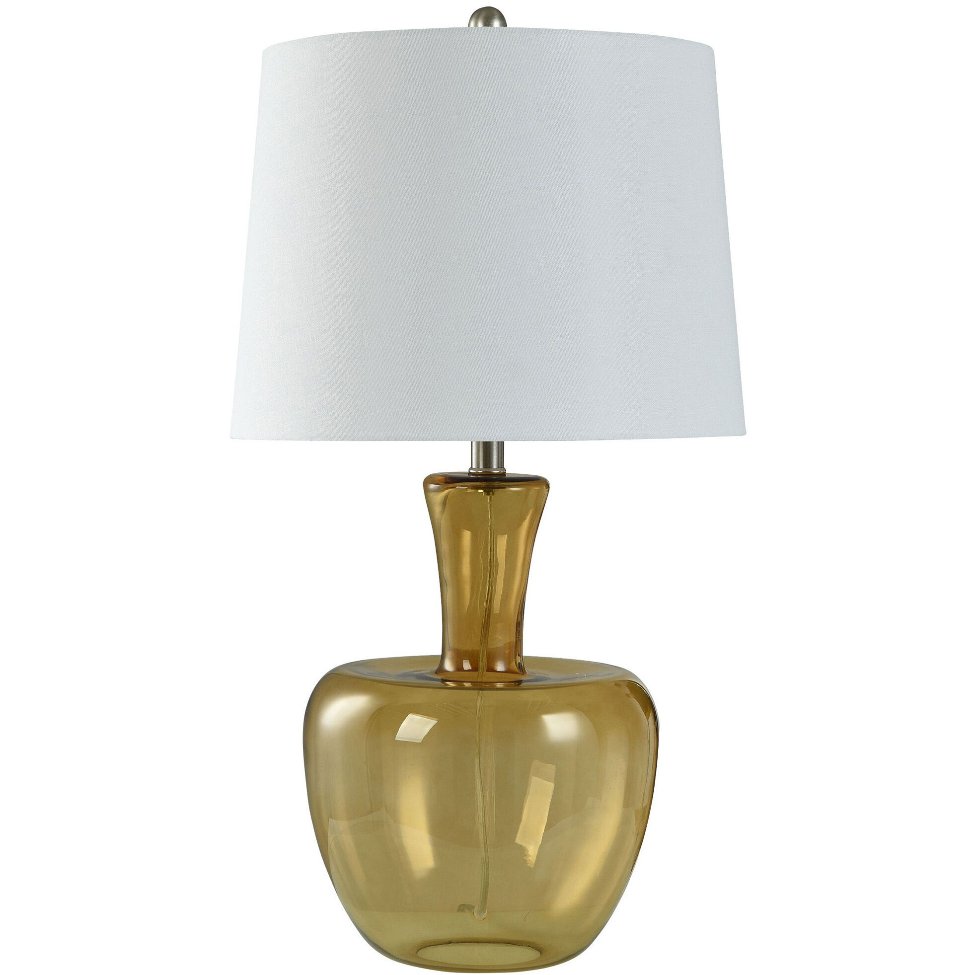 Cameron 27 inch 150.00 watt Amber Table Lamp Portable Light