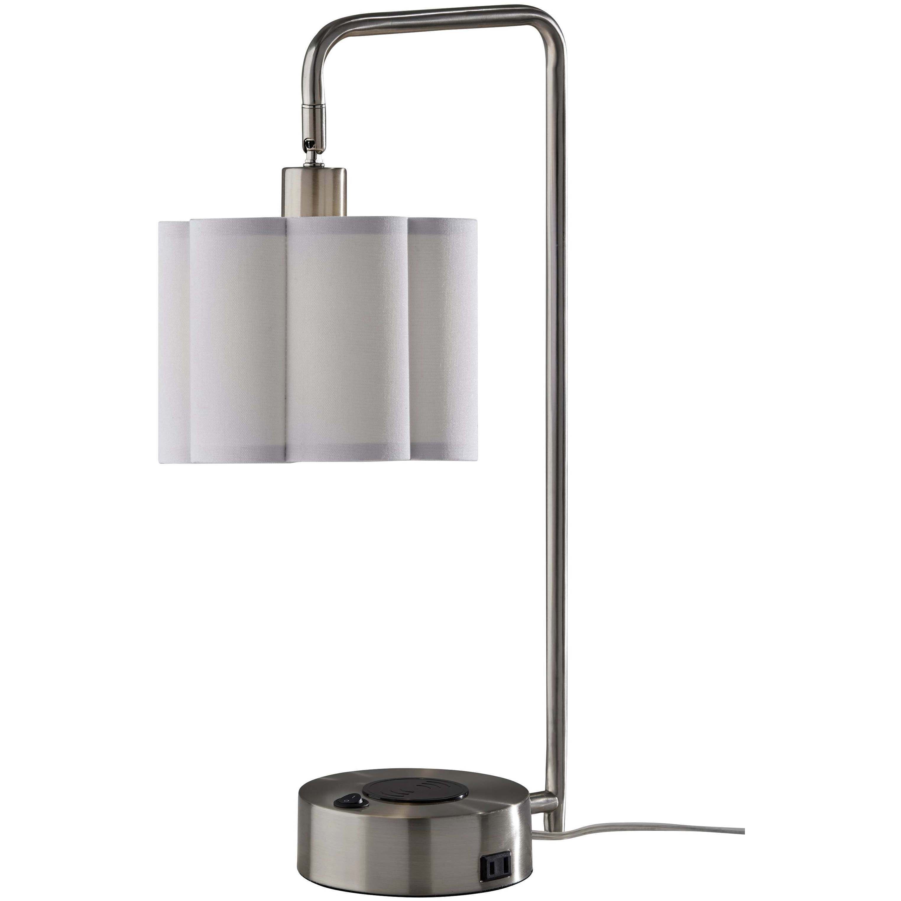 Dover 22.25 inch 60.00 watt Brushed Steel Supercharger Desk Lamp Portable Light