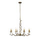 Rizo 8 Light 36 inch Oil Rubbed Bronze Chandelier Ceiling Light