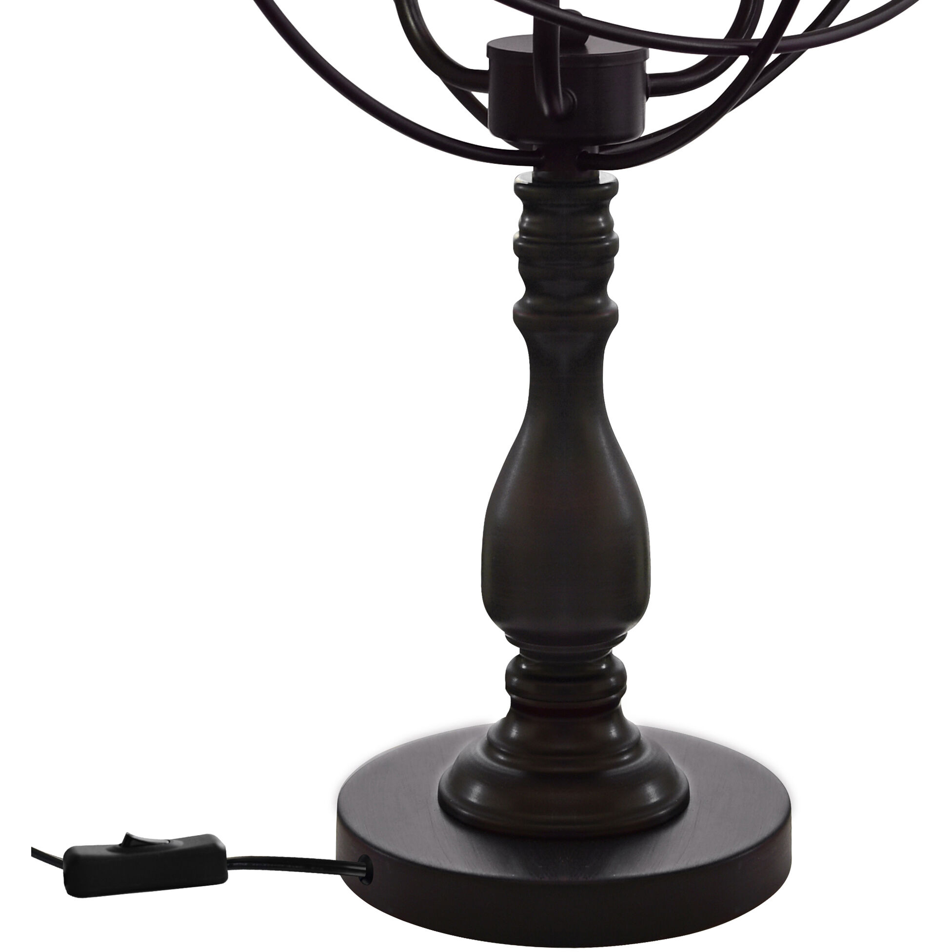 Arza 25 inch 60.00 watt Brown Table Lamp Portable Light