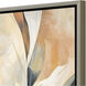 Rhythms of Flow Blue and Orange and White Canvas, Propac