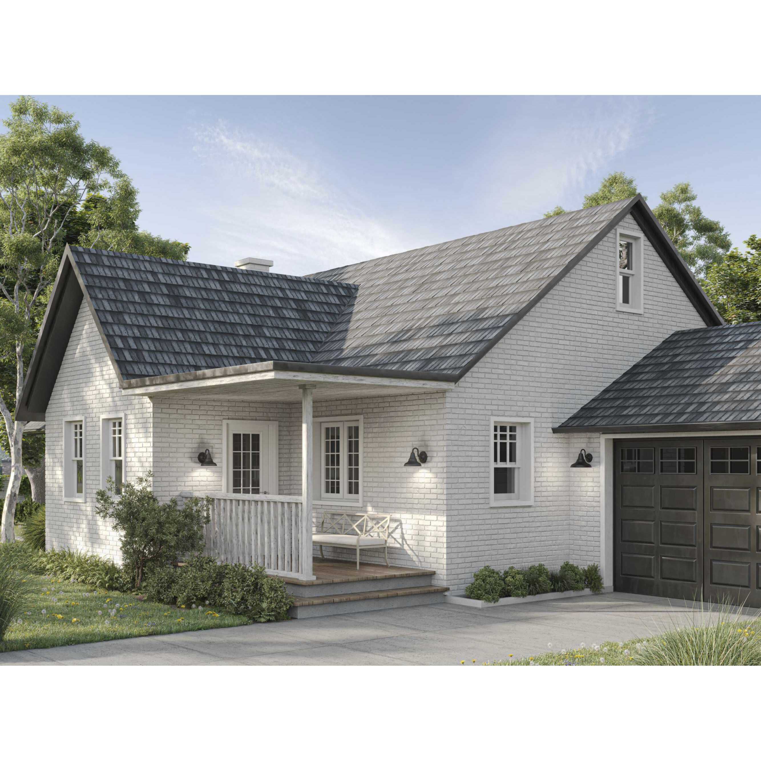 District Outdoor Wall Lantern in Black, Standard Lamping