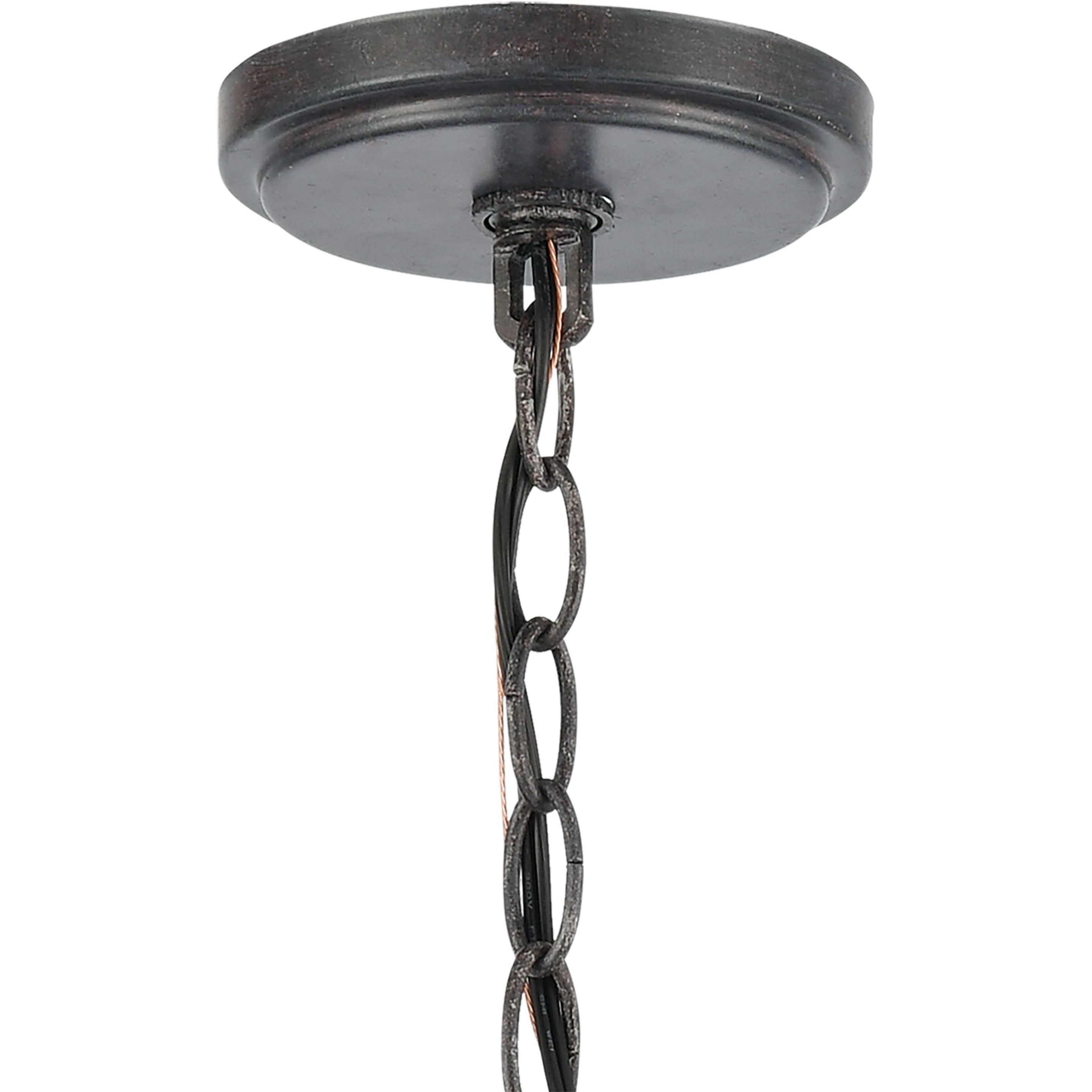 Daisy 1 Light 12 inch Midnight Bronze Pendant Ceiling Light