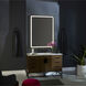 Dusk 48 X 36 inch Black LED Lighted Mirror, Vanita by Oxygen
