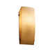 Fusion LED 5.5 inch Matte Black ADA Wall Sconce Wall Light in 1000 Lm LED, Mercury Fusion