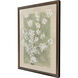 Spring Renewal Green and Beige and Brown and Metallic Framed Art, The Studio
