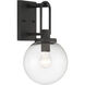 Wenston Outdoor Wall Mount in Sand Coal, Great Outdoors