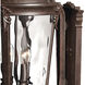 Estate Series Windsor Outdoor Wall Mount Lantern in River Rock, Large