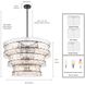 Sophie 16 Light 35.5 inch Matte Black Pendant Ceiling Light