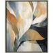 Rhythms of Flow Blue and Orange and White Canvas, Propac