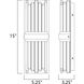Unity LED 15 inch Polished Nickel Bath Vanity Wall Light