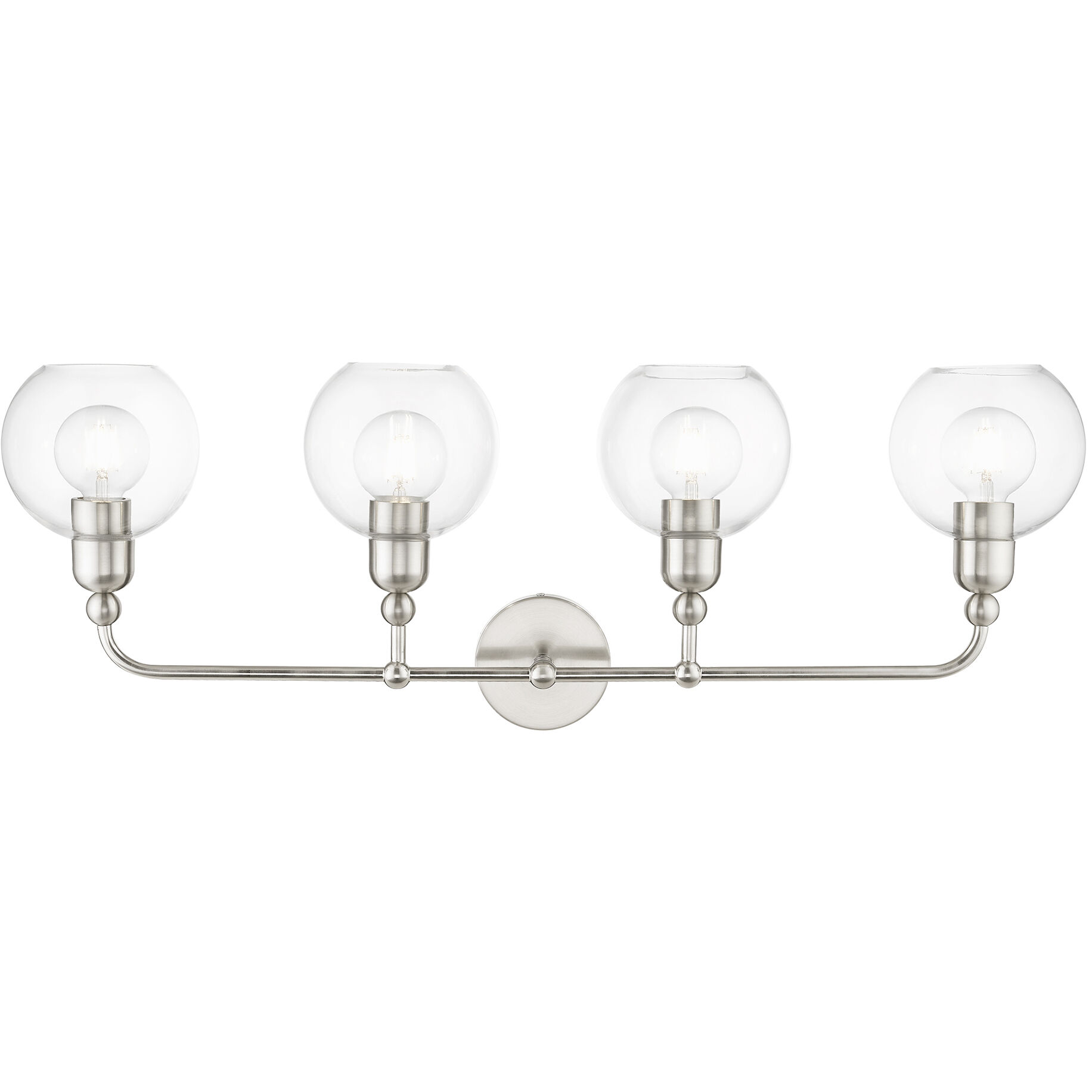 Downtown 4 Light 35.75 inch Bathroom Vanity Light